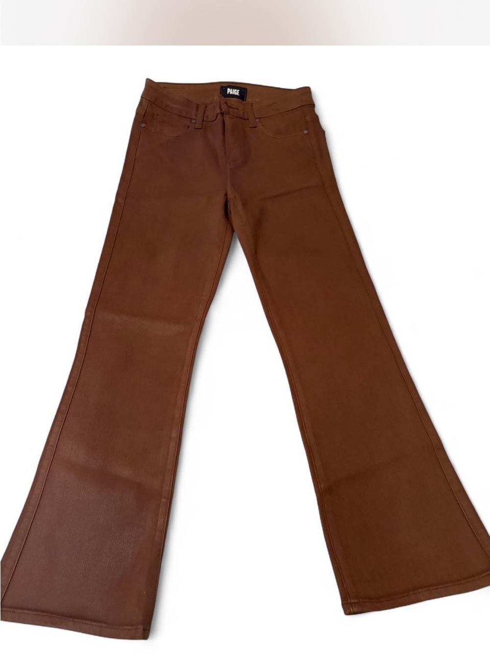 PAIGE Brown Flare Jeans